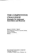 The Competitive challenge