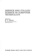 Surface and colloid science in computer technology