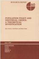 Population policy and individual choice