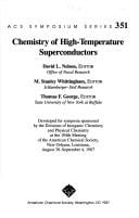 Chemistry of High-Temperature Superconductors (Acs Symposium Series) (Vol 1)