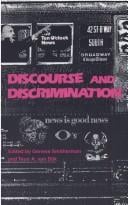 Discourse and discrimination