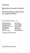 Wem gehört die deutsche Geschichte?