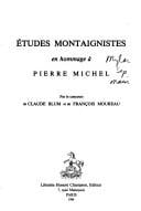 Etudes montaignistes en hommage à Pierre Michel