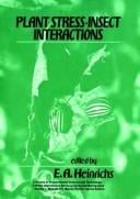 Plant stress-insect interactions