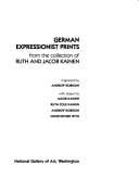 German expressionist prints from the Ruth and Jacob Kainen Collection