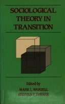 Sociological theory in transition