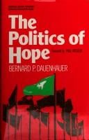 The politics of hope