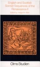 English and Scottish sonnet sequences of the renaissance