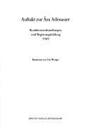 Auftakt zur Ära Adenauer