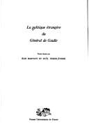 La Politique étrangère du général de Gaulle