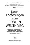 Neue Forschungen zum Ersten Weltkrieg