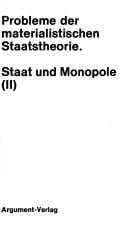 Probleme der materialistischen Staatstheorie