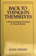 Back to things in themselves