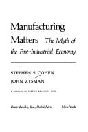 Manufacturing matters
