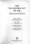 The Tax Reform Act of 1986