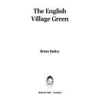 The English village green