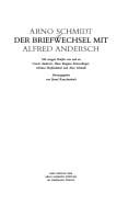 Der Briefwechsel mit Alfred Andersch