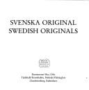 Svenska original