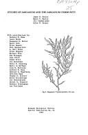 Studies of Sargassum and the Sargassum community