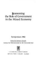 Reassessing the role of government in the mixed economy