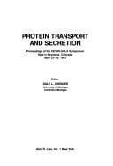 Protein transport and secretion