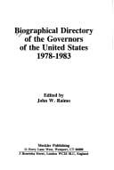 Biographical directory of the governors of the United States, 1978-1983