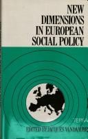 New dimensions in European social policy
