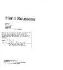 Henri Rousseau