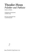 Theodor Heuss, Politiker und Publizist