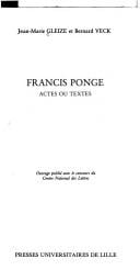 Francis Ponge