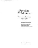 Revision der Moderne: Postmoderne Architektur 1960-1980 (German Edition)