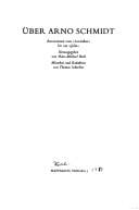 Über Arno Schmidt
