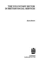 The voluntary sector in British social services