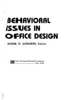 Behavioral issues in office design