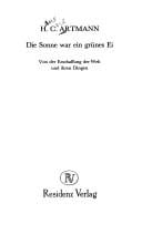 Die Sonne war ein grünes Ei