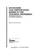 Standards and certification bodies in the teaching profession