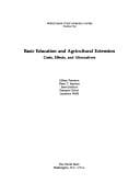 Basic education and agricultural extension