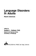 Language disorders in adults : recent advances