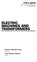 Electric machines and transformers