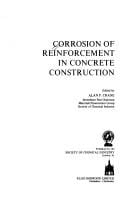 Corrosion of reinforcement in concrete construction