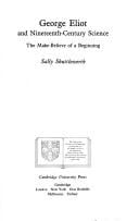 George Eliot and nineteenth-century science