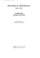 Heinrich Wölfflin 1864-1945