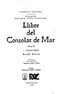 Llíbre del consolat de mar