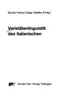 Varietätenlinguistik des Italienischen