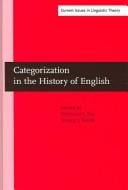 Categorization in the history of English