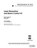 Laser resonators and beam control VII