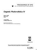 Organic photovoltaics IV