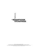 Manuel de réadaptation psychiatrique