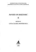 Papers on rhetoric