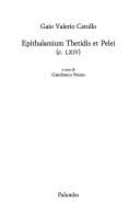 Epithalamium Thetidis et Pelei (c. LXIV)